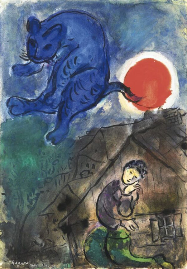 marc chagall la poete art