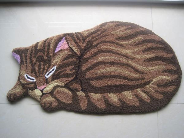 cat rug