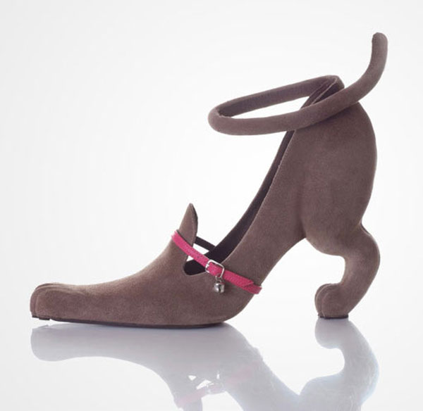 high heel cat shoe