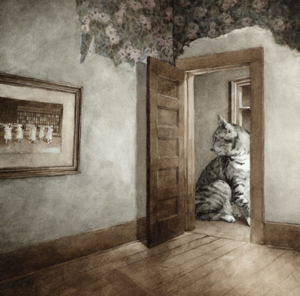 dave benz cat door photo art