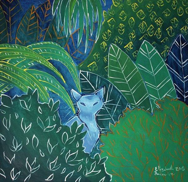 jungle cat art