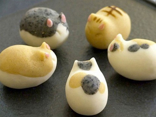 japanese mochi cat cakes