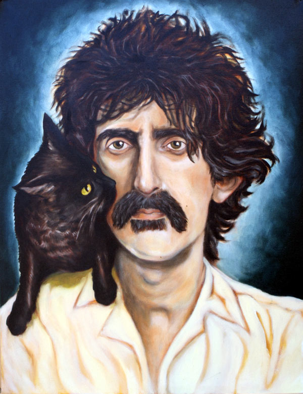 zappa and cat art