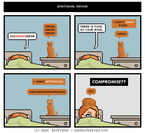 cat blackmail comic