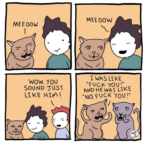 cat language comic