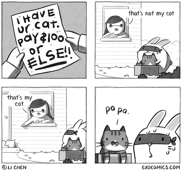 cat-napping comic