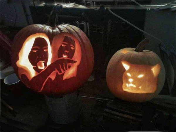 pumpkin cat art