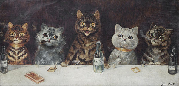 louis wain cat art