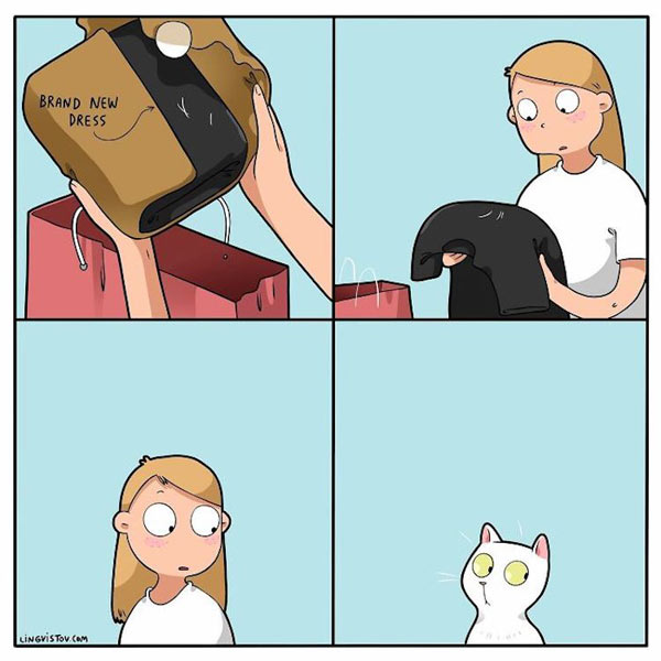 cat fur comic