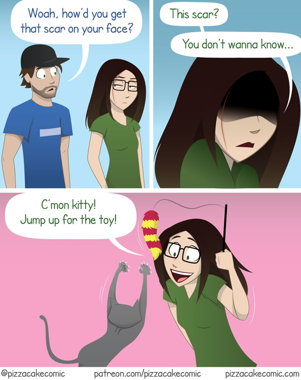 cat scratch comic