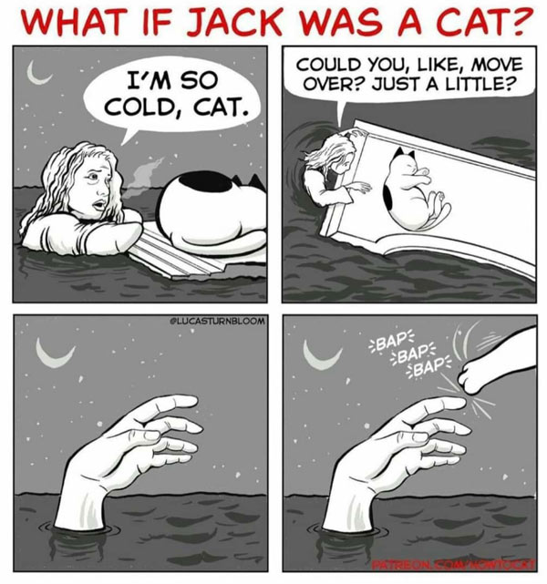 titannic cat comic