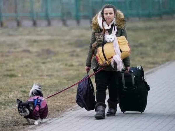 ukranian with cat