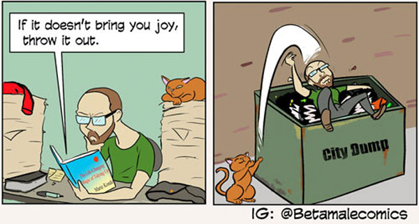 cat joy comic