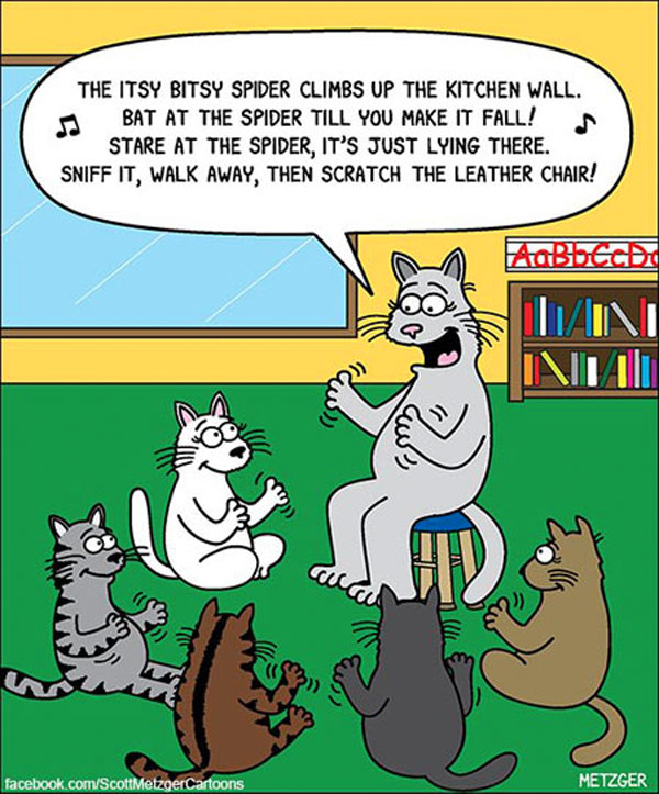 cat poetry comic