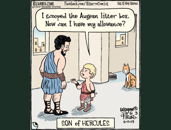 hercules cat comic