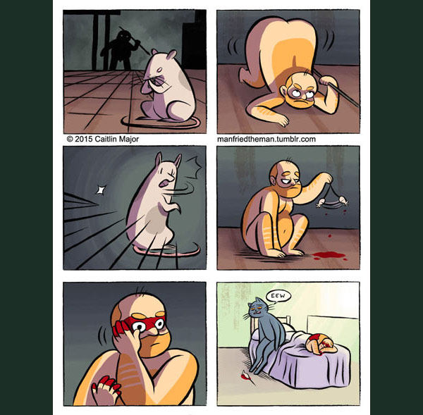 if humans were cats comic