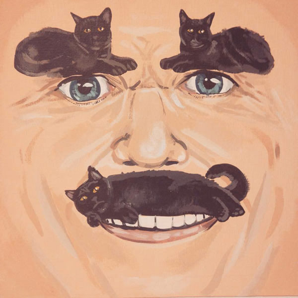 cat mustache art