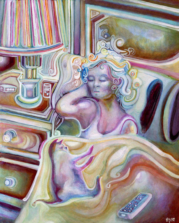 cat nap art