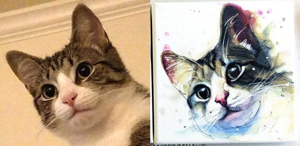 reference cat art