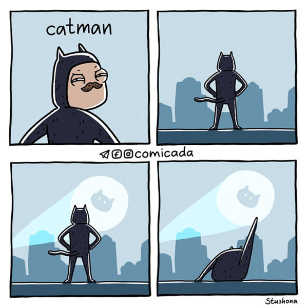 catman cat comic