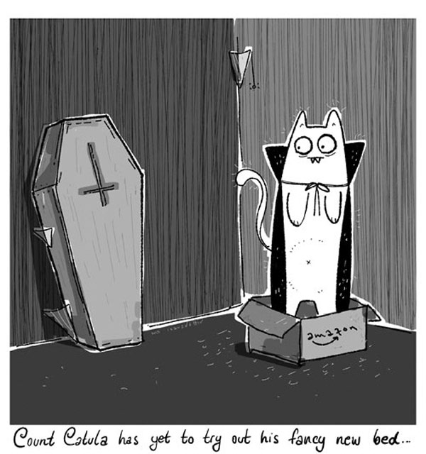 dracula cat comic