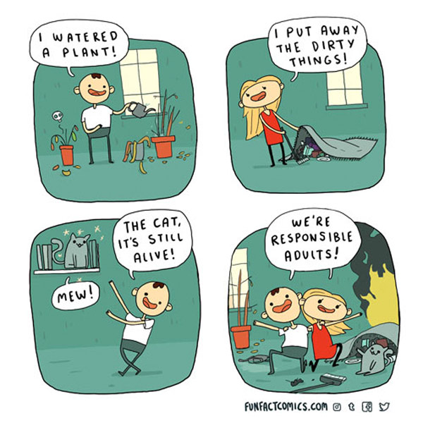 cat lives comic