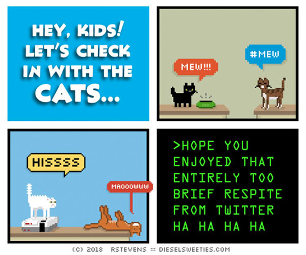 non-twitter cat comic