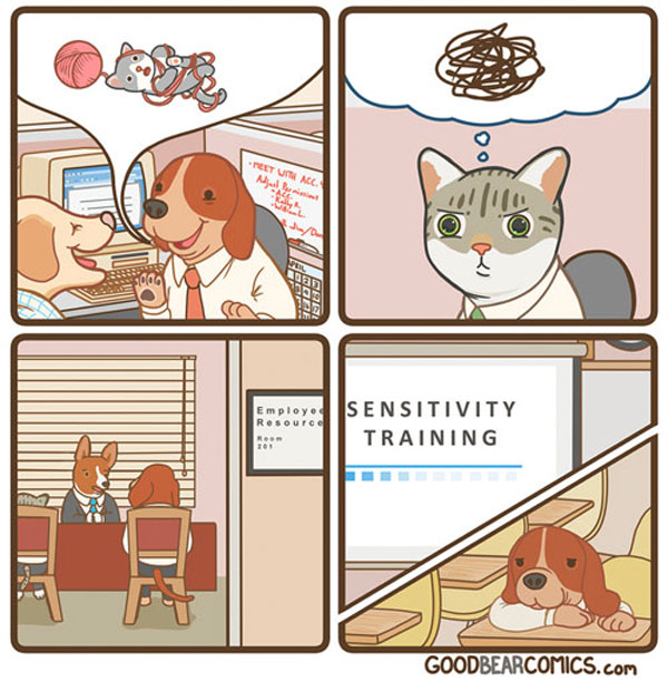 office cat comic