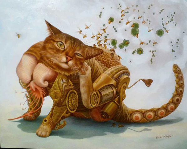 chimera cat art