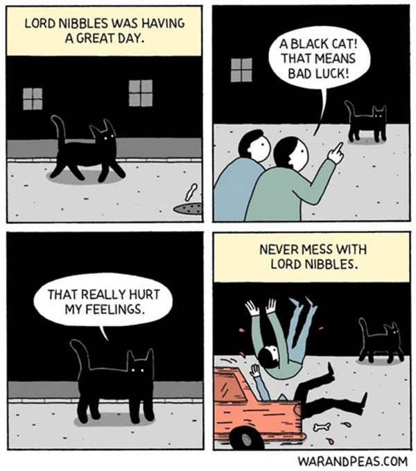 bad cat nibbles comic