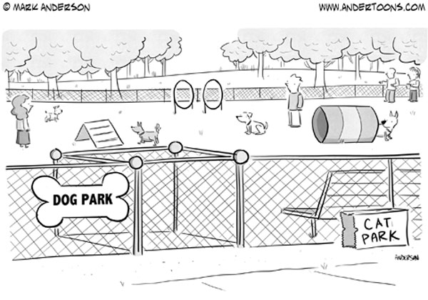 cat park comic