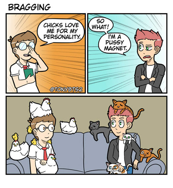 pussy magnet cat comic